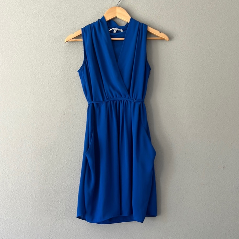 Collective Concepts dress with pockets! Sz XS, Blue